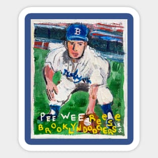 Pee Wee Reese Sticker